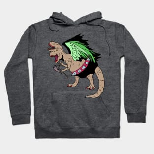 Meat double Dino Hoodie